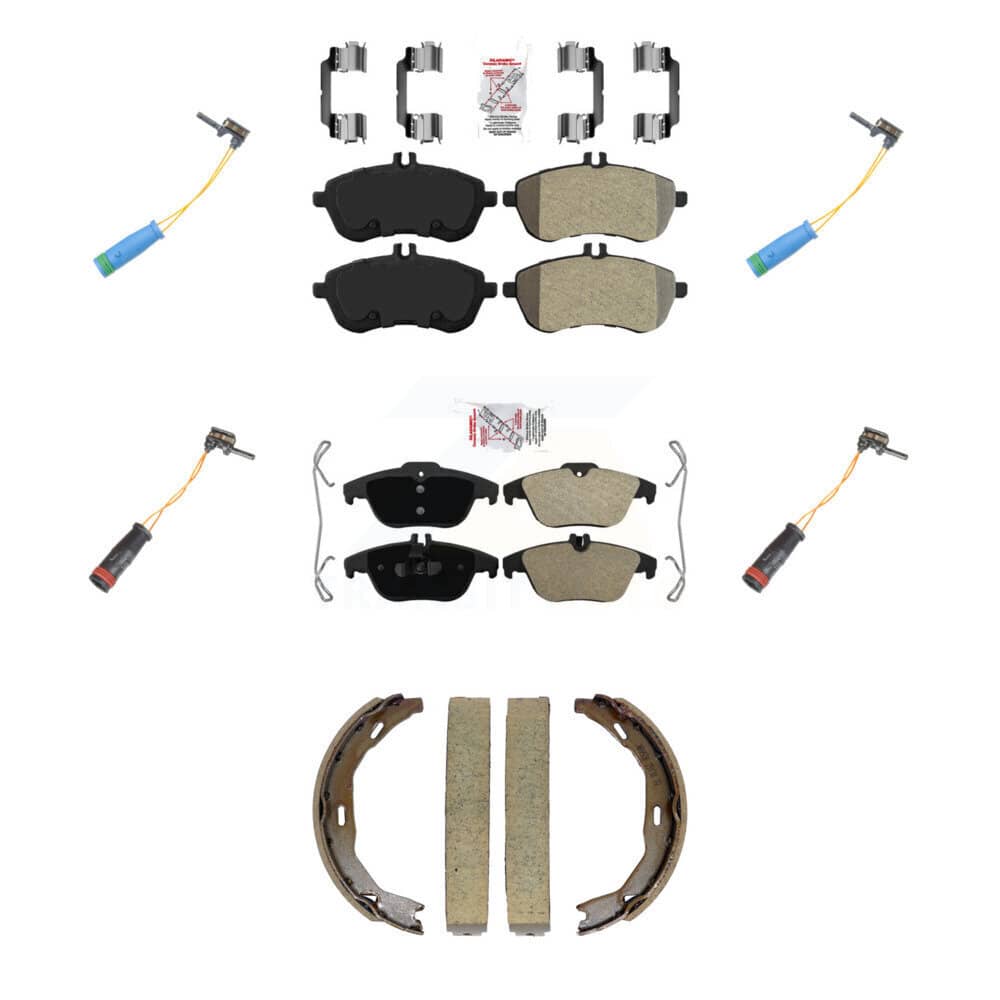 AmeriBRAKES - KNW-101461 - Front and Rear Disc Brake Pad Kits
