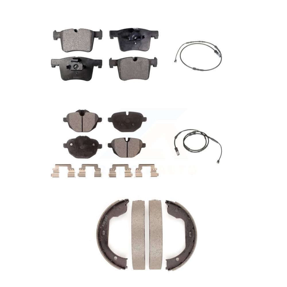 Positive Plus - KPW-100494 - Front and Rear Disc Brake Pad Kits