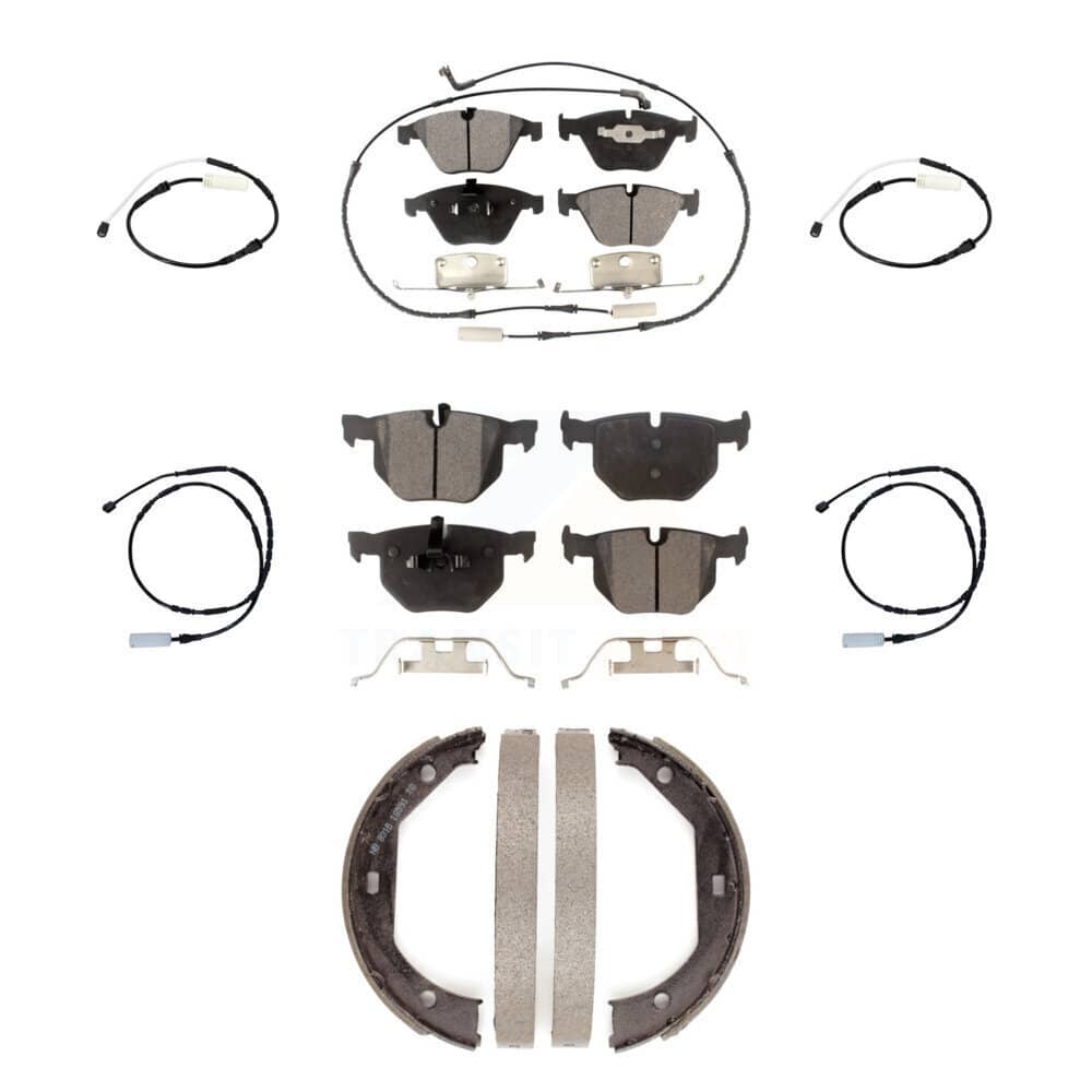 Positive Plus - KPW-100511 - Front and Rear Disc Brake Pad Kits