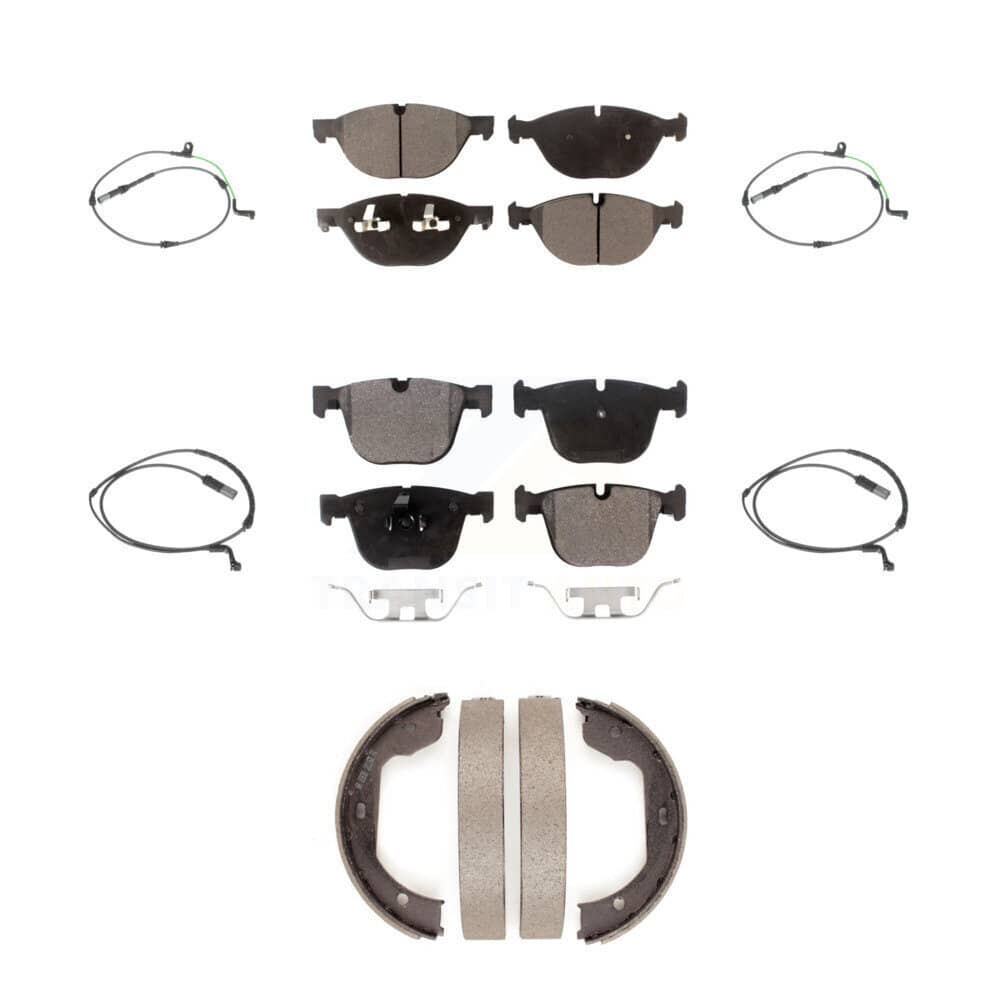 Positive Plus - KPW-100526 - Front and Rear Disc Brake Pad Kits