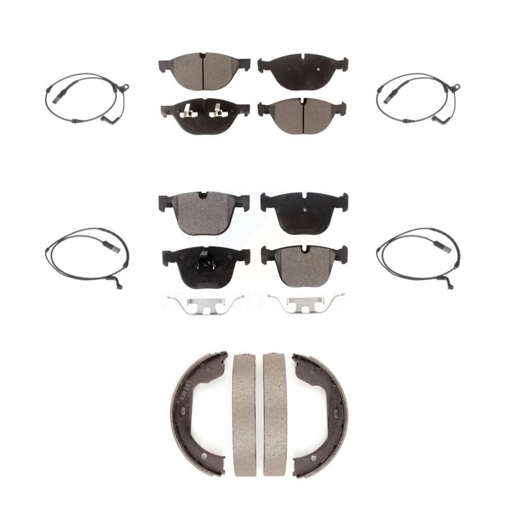 Positive Plus - KPW-100527 - Front and Rear Disc Brake Pad Kits
