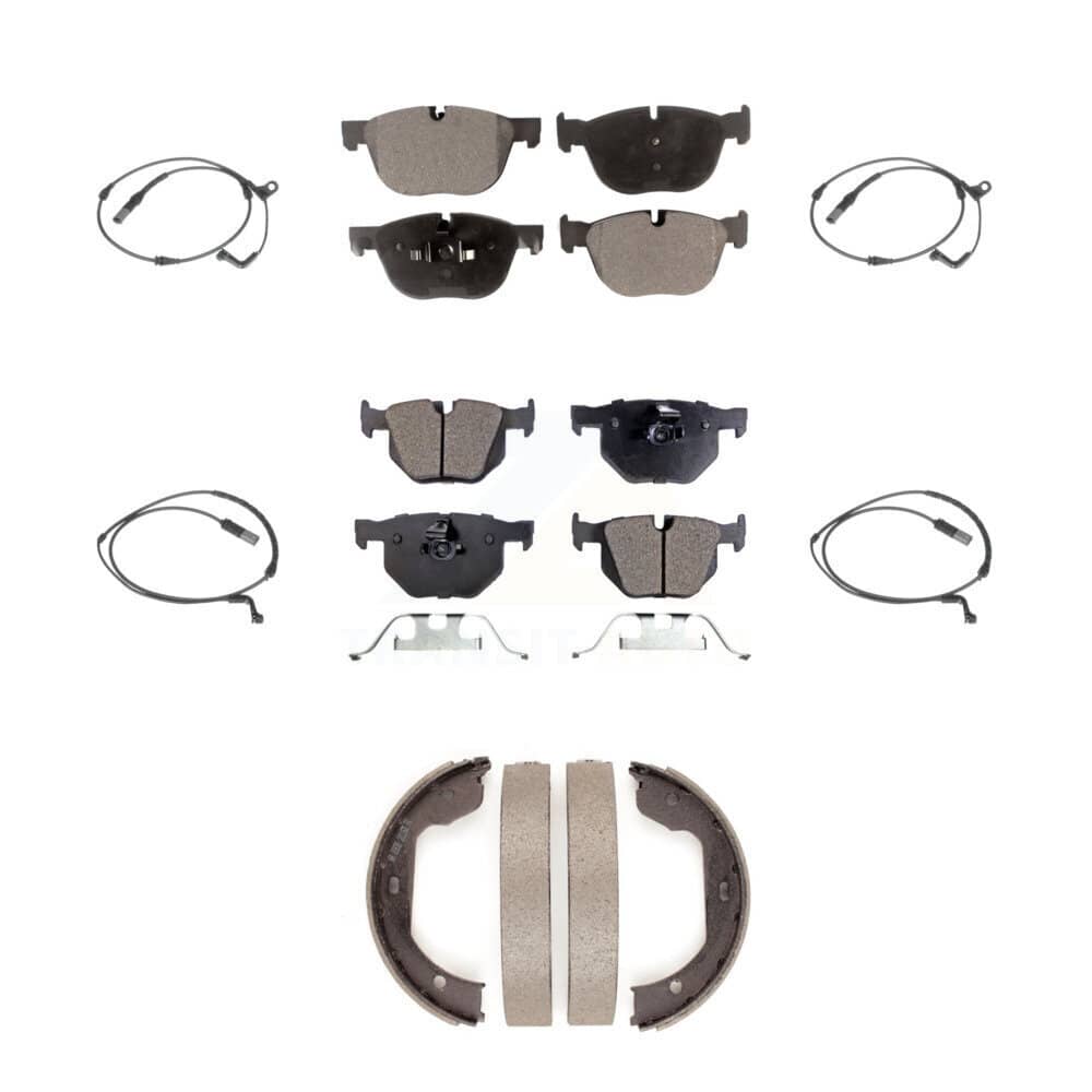 Positive Plus - KPW-100529 - Front and Rear Disc Brake Pad Kits
