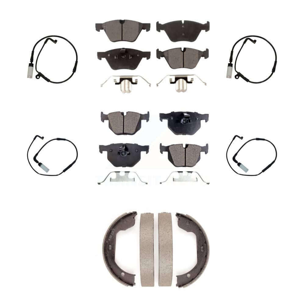 Positive Plus - KPW-100541 - Front and Rear Disc Brake Pad Kits