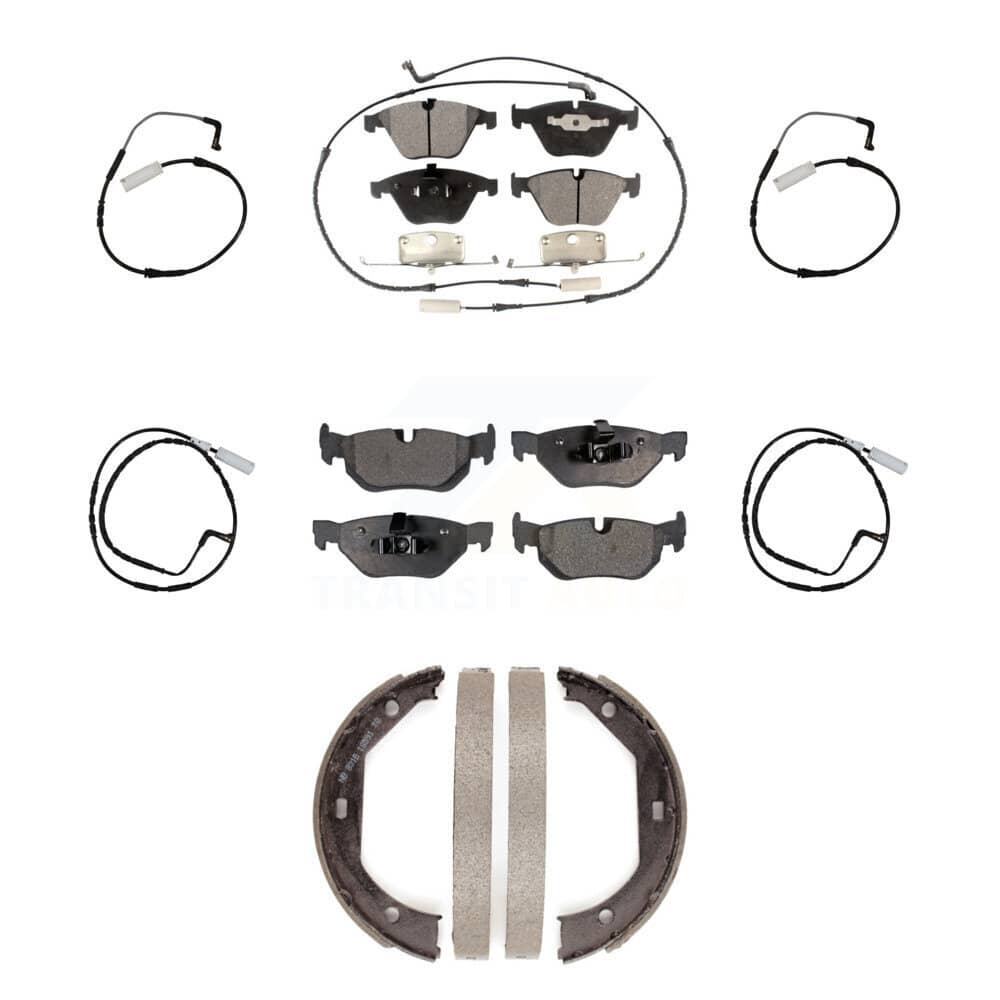Positive Plus - KPW-100542 - Front and Rear Disc Brake Pad Kits