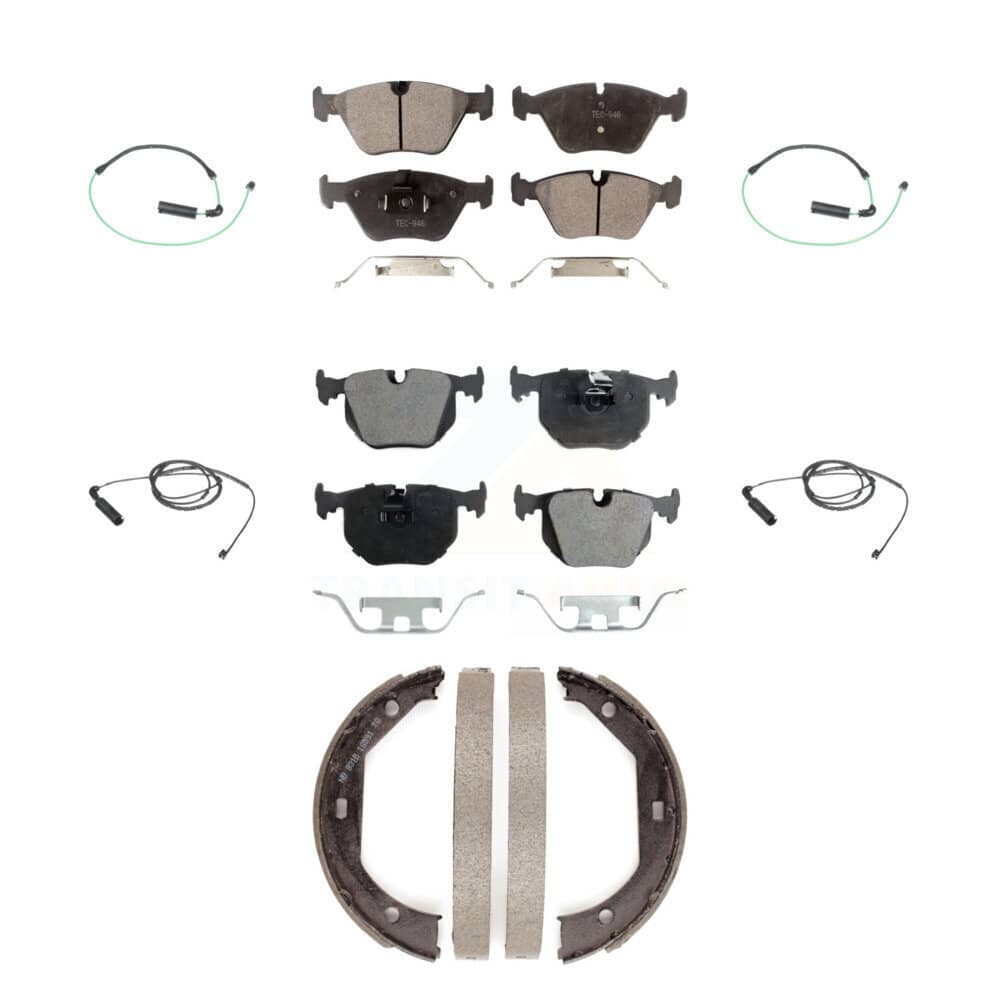 Positive Plus - KPW-100560 - Front and Rear Disc Brake Pad Kits