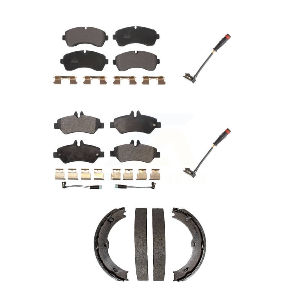 Positive Plus - KPW-101281 - Front and Rear Disc Brake Pad Kits