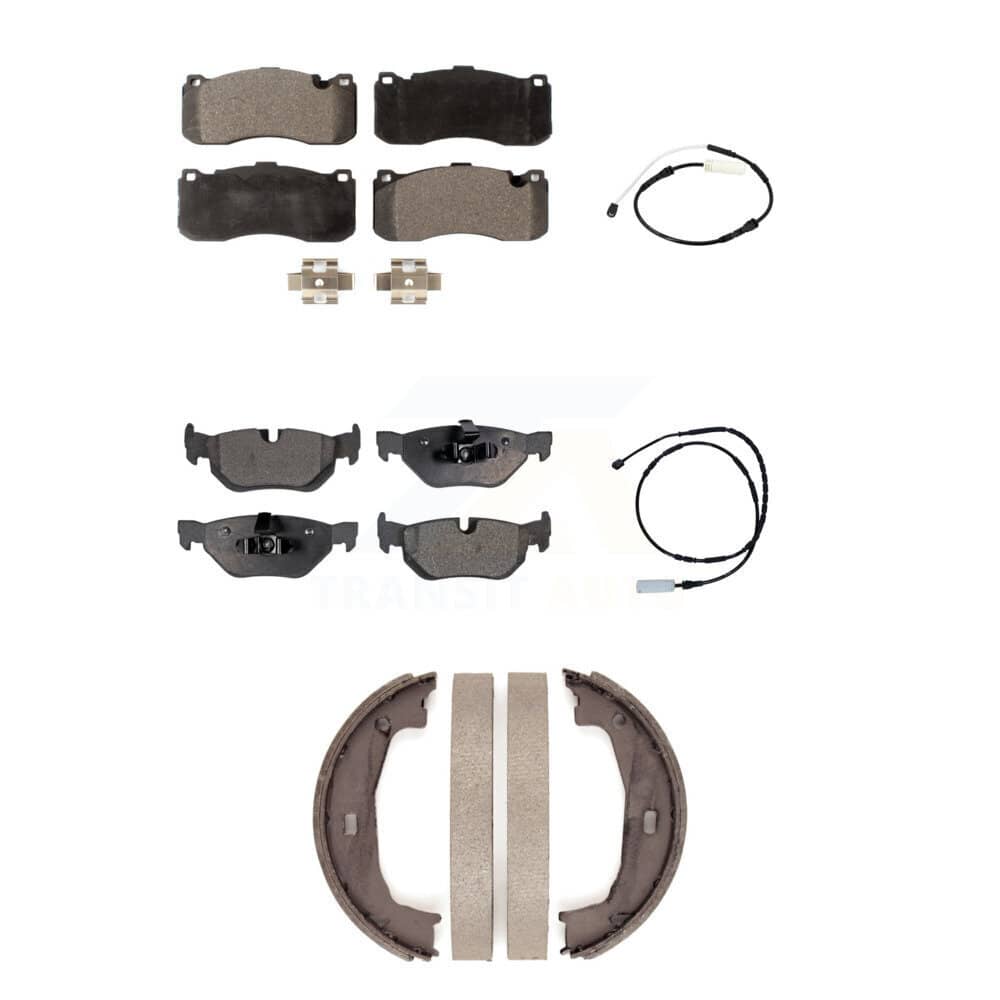 Positive Plus - KPW-101283 - Front and Rear Disc Brake Pad Kits