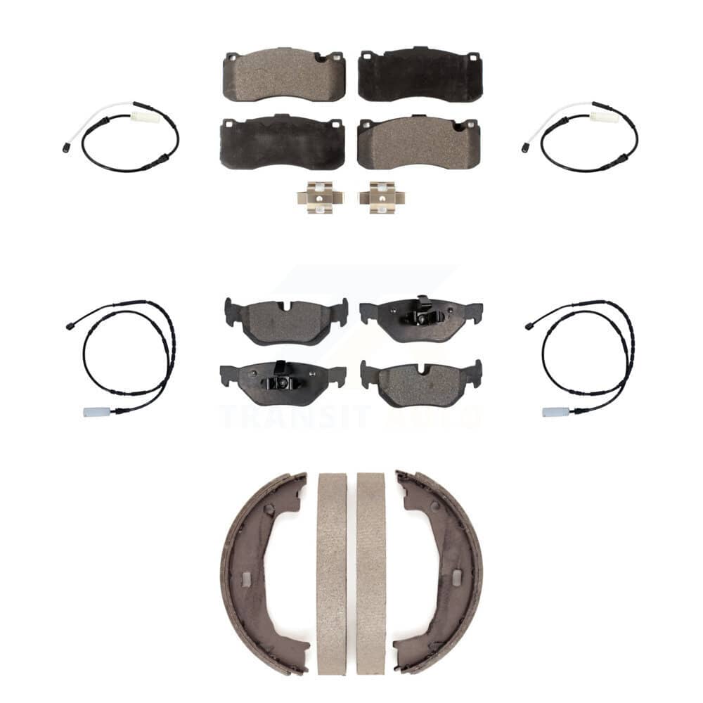 Positive Plus - KPW-101306 - Front and Rear Disc Brake Pad Kits