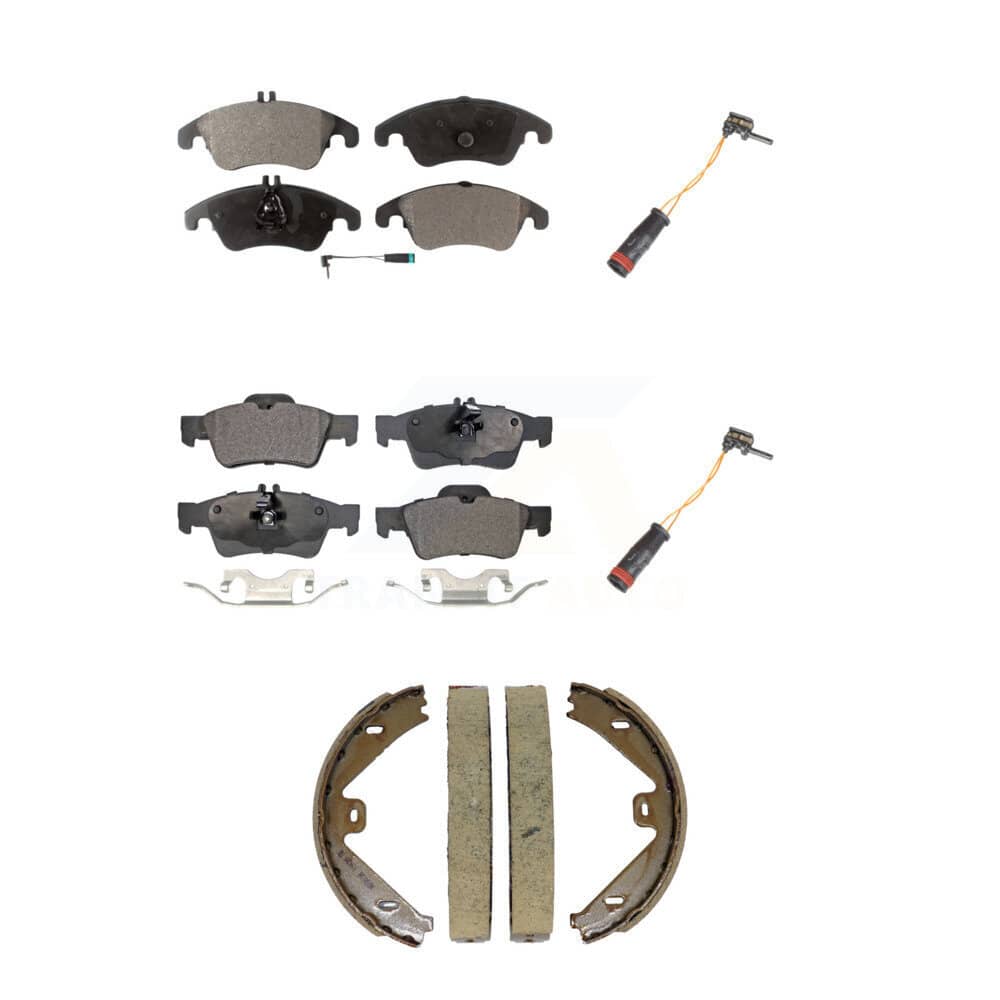 Positive Plus - KPW-101537 - Front and Rear Disc Brake Pad Kits