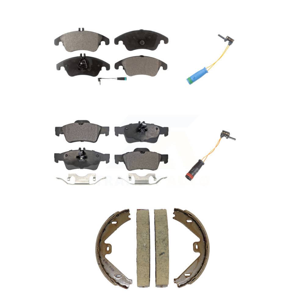 Positive Plus - KPW-101540 - Front and Rear Disc Brake Pad Kits