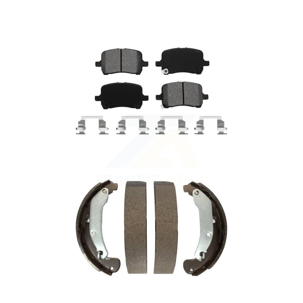 Transit Auto - KSN-100003 - Front and Rear Disc Brake Pad Kits