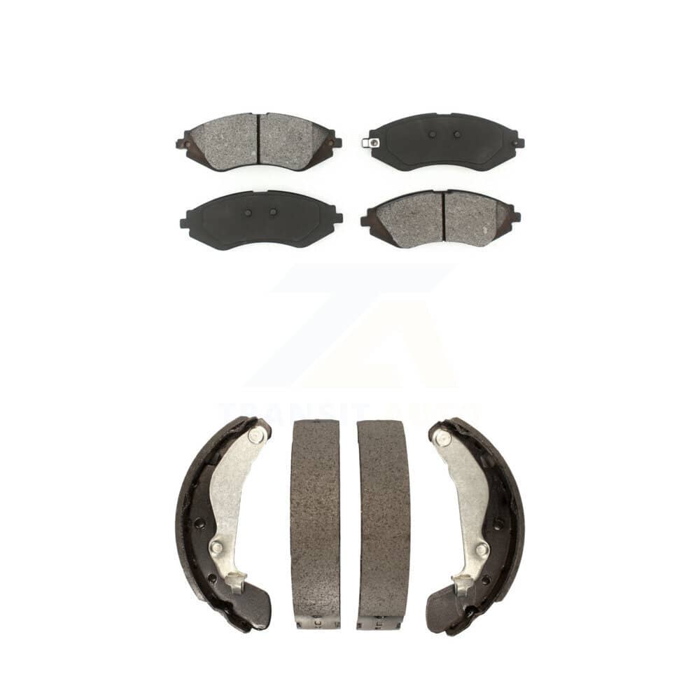 Transit Auto - KSN-100005 - Front and Rear Disc Brake Pad Kits