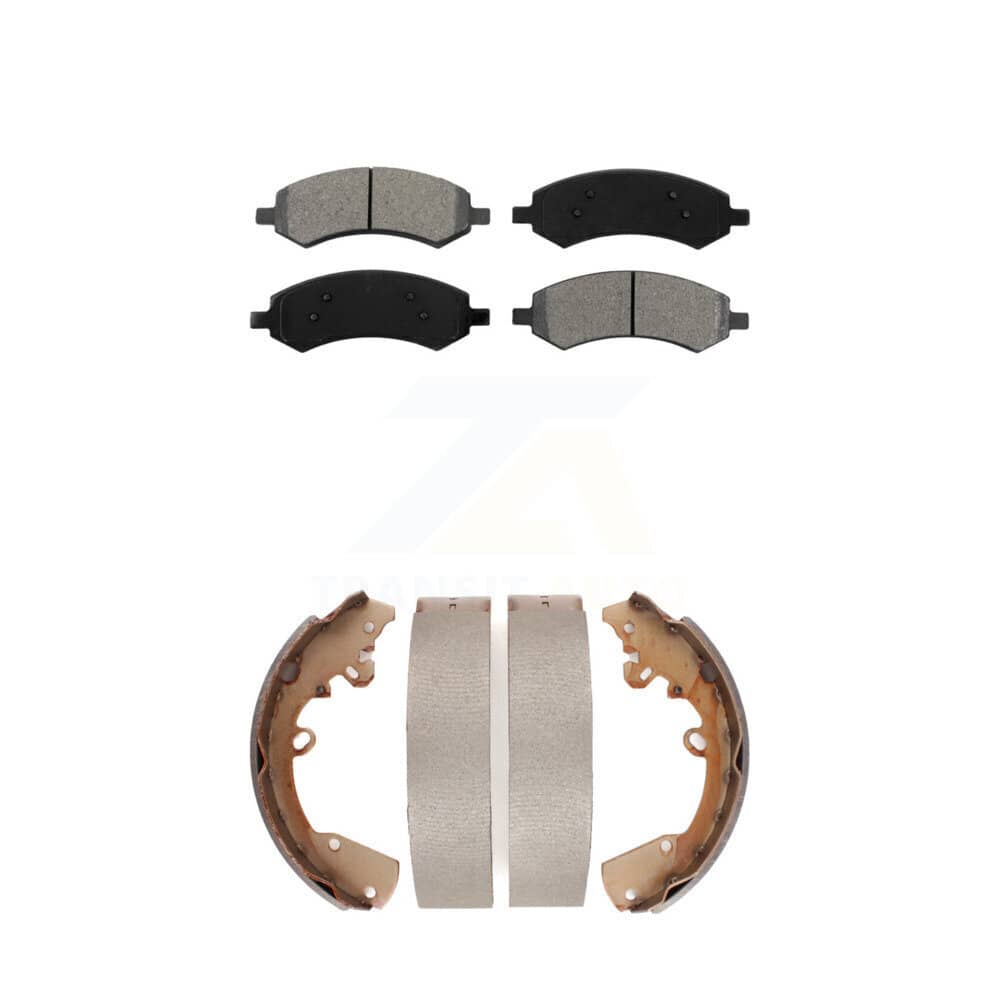 Transit Auto - KSN-100014 - Front and Rear Disc Brake Pad Kits