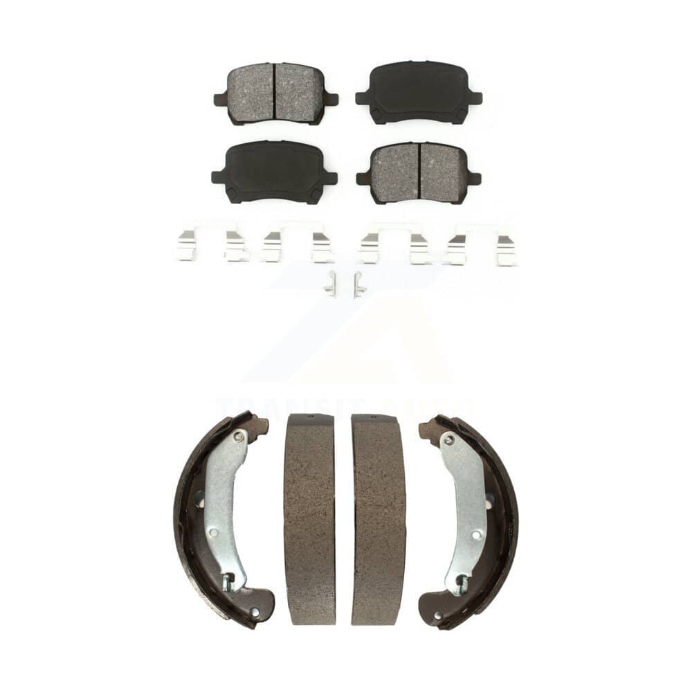 Transit Auto - KSN-100019 - Front and Rear Disc Brake Pad Kits