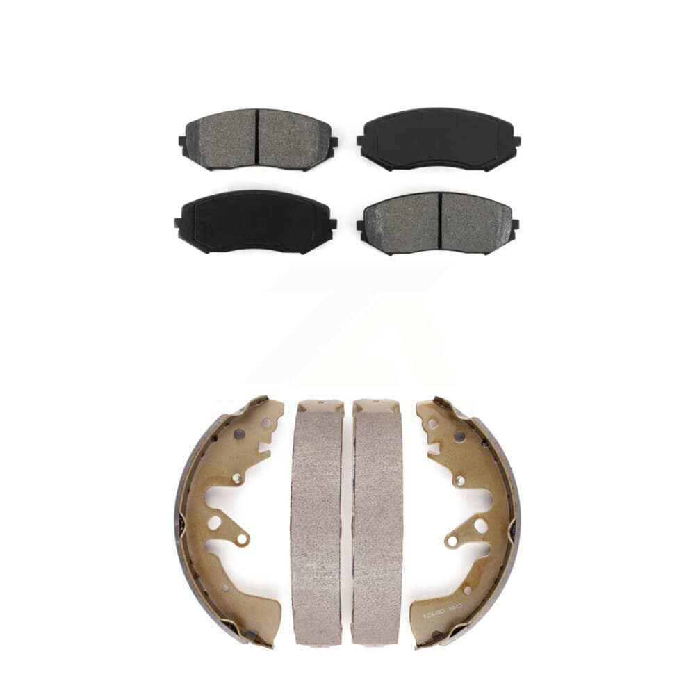 Transit Auto - KSN-100025 - Front and Rear Disc Brake Pad Kits