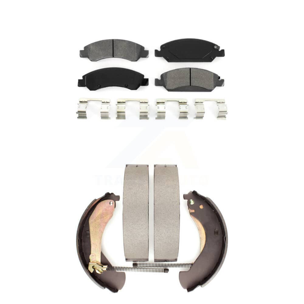 Transit Auto - KSN-100034 - Front and Rear Disc Brake Pad Kits