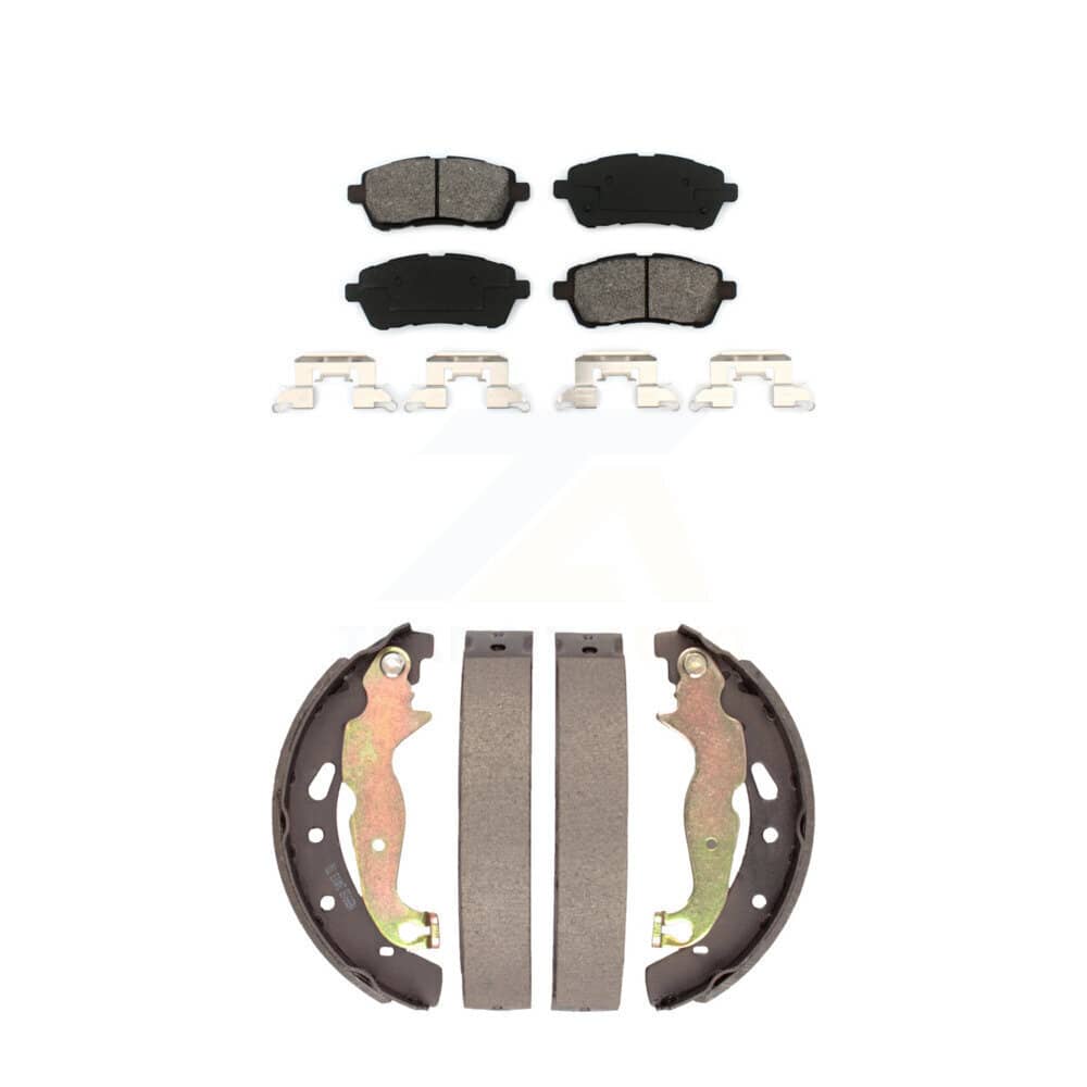 Transit Auto - KSN-100038 - Front and Rear Disc Brake Pad Kits