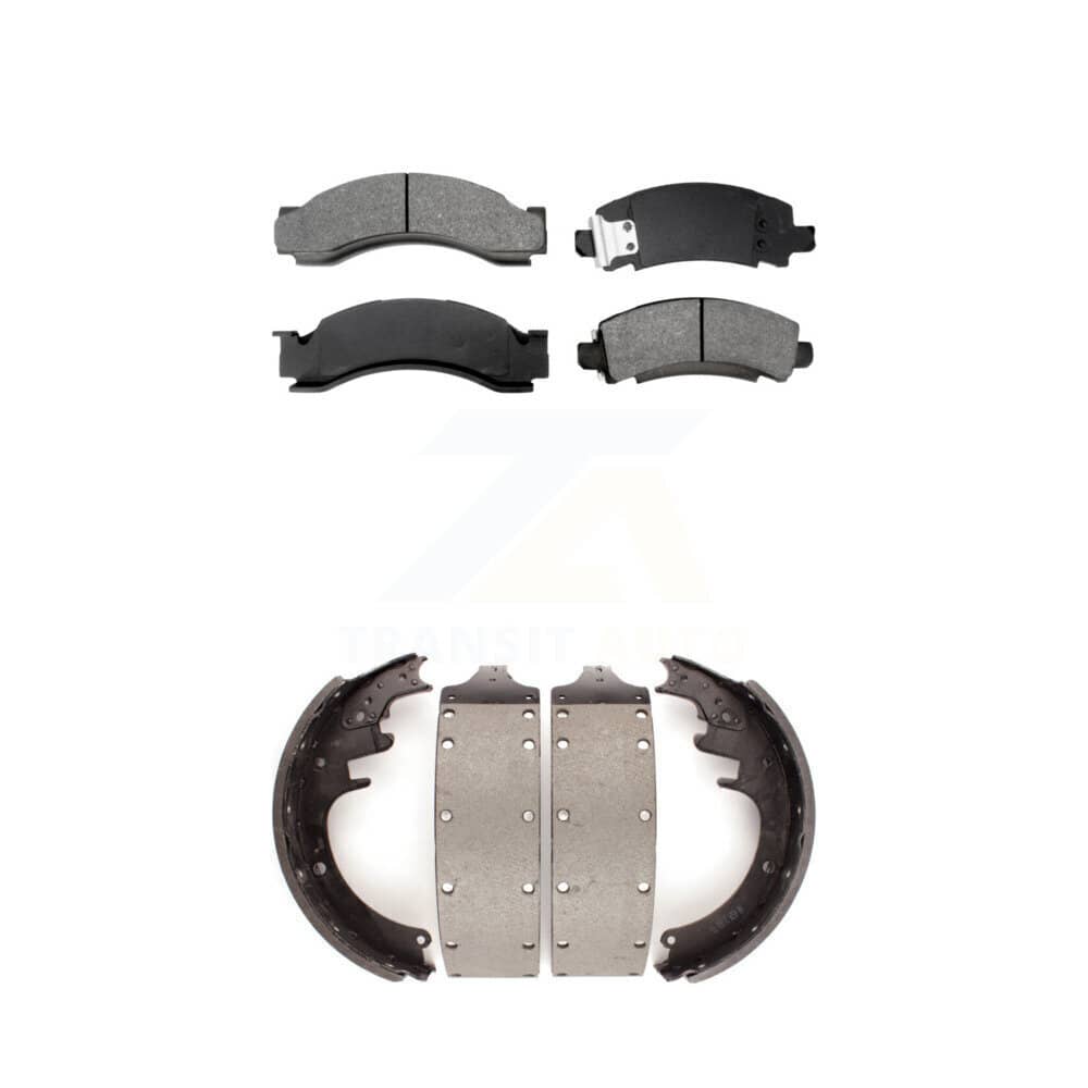 Transit Auto - KSN-100041 - Front and Rear Disc Brake Pad Kits