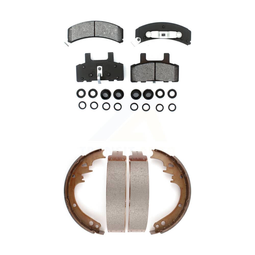 Transit Auto - KSN-100068 - Front and Rear Disc Brake Pad Kits