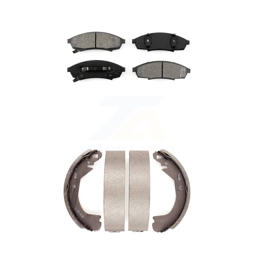 Transit Auto - KSN-100076 - Front and Rear Disc Brake Pad Kits