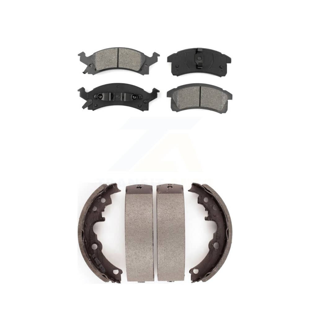 Transit Auto - KSN-100108 - Front and Rear Disc Brake Pad Kits