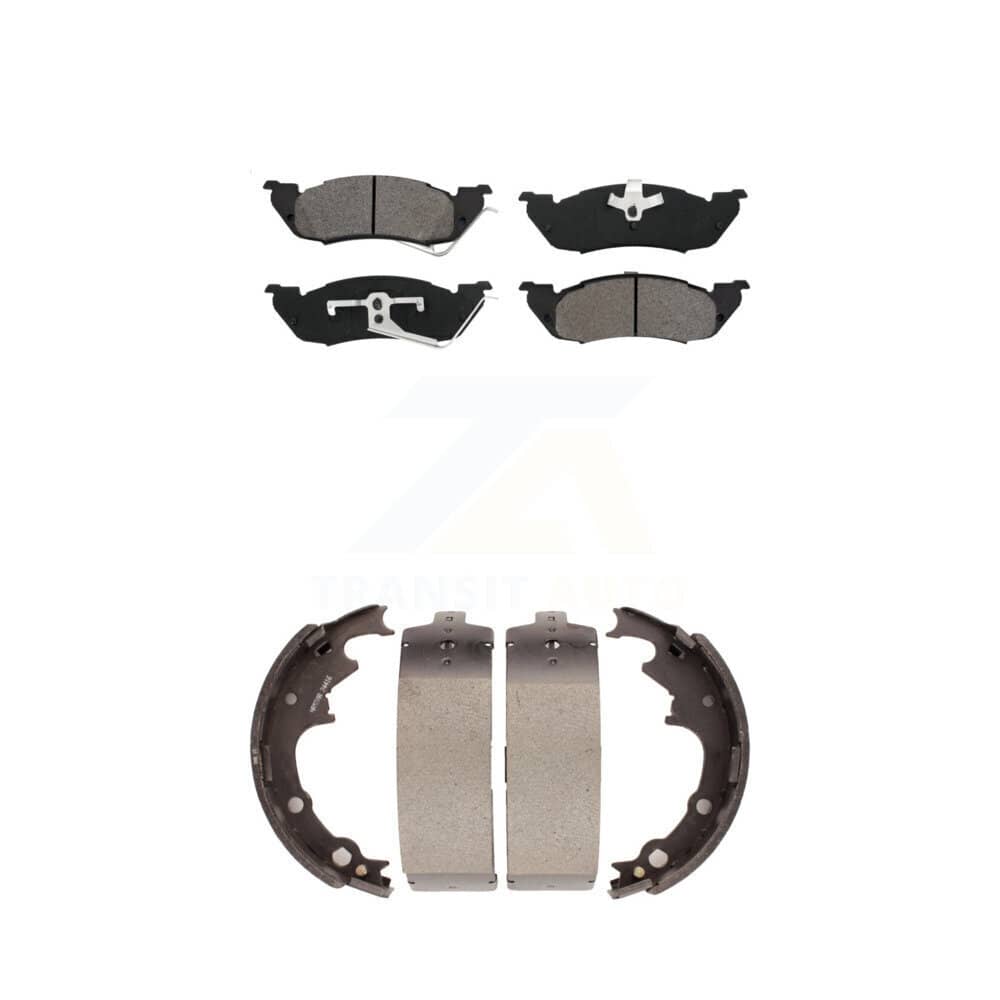 Transit Auto - KSN-100125 - Front and Rear Disc Brake Pad Kits