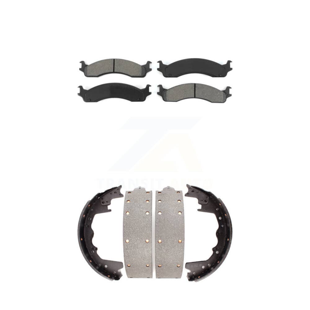 Transit Auto - KSN-100156 - Front and Rear Disc Brake Pad Kits