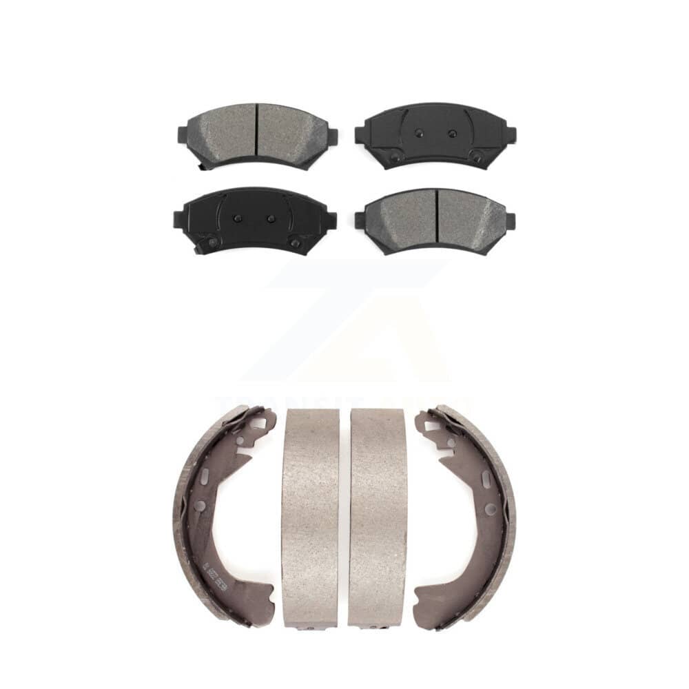 Transit Auto - KSN-100169 - Front and Rear Disc Brake Pad Kits