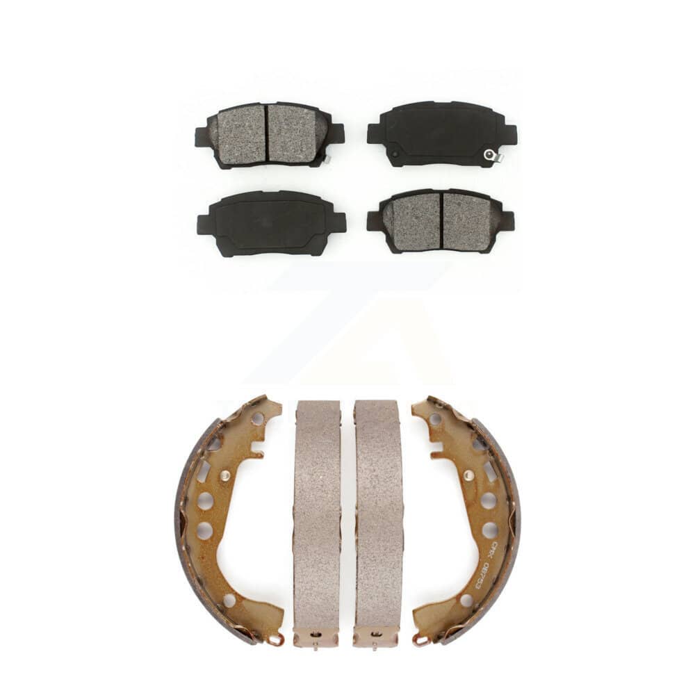 Transit Auto - KSN-100204 - Front and Rear Disc Brake Pad Kits