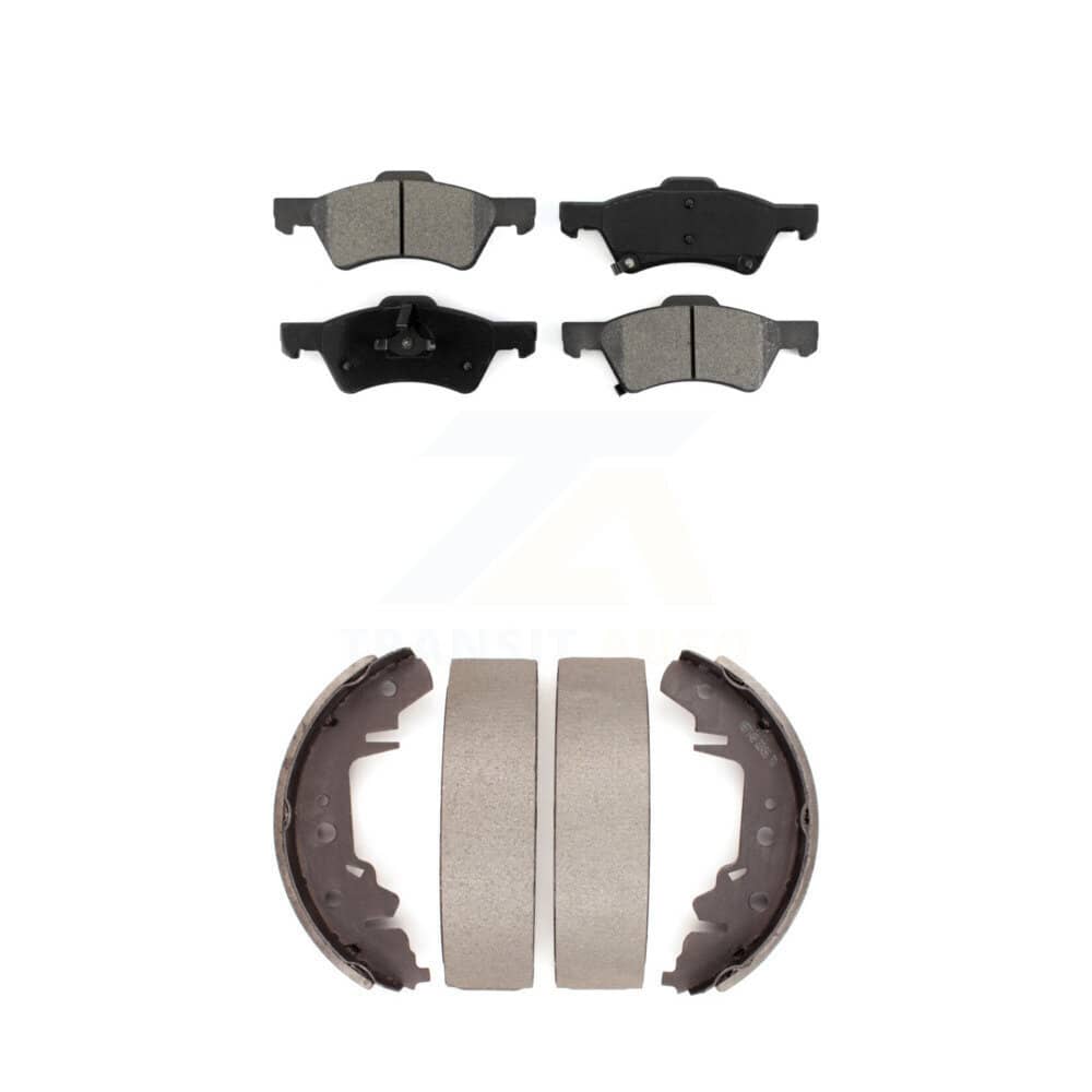 Transit Auto - KSN-100224 - Front and Rear Disc Brake Pad Kits