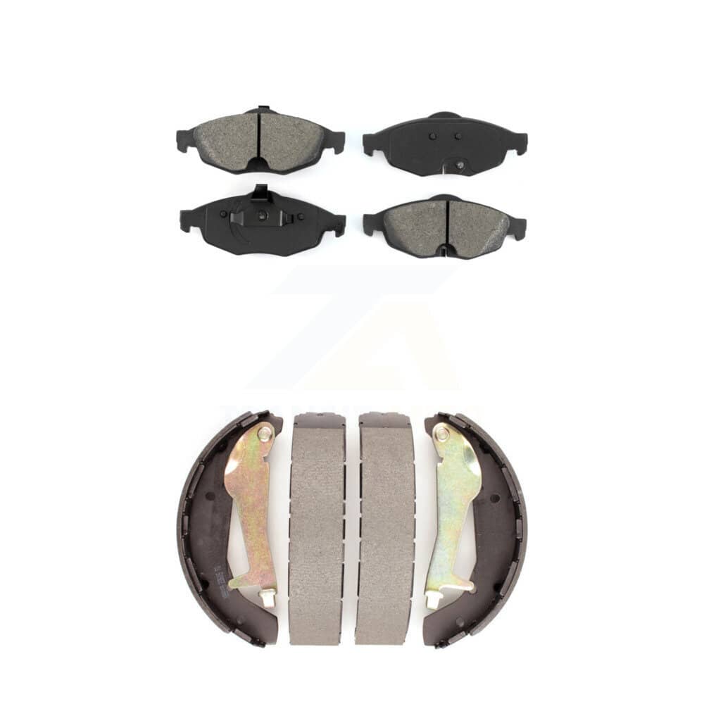 Transit Auto - KSN-100235 - Front and Rear Disc Brake Pad Kits