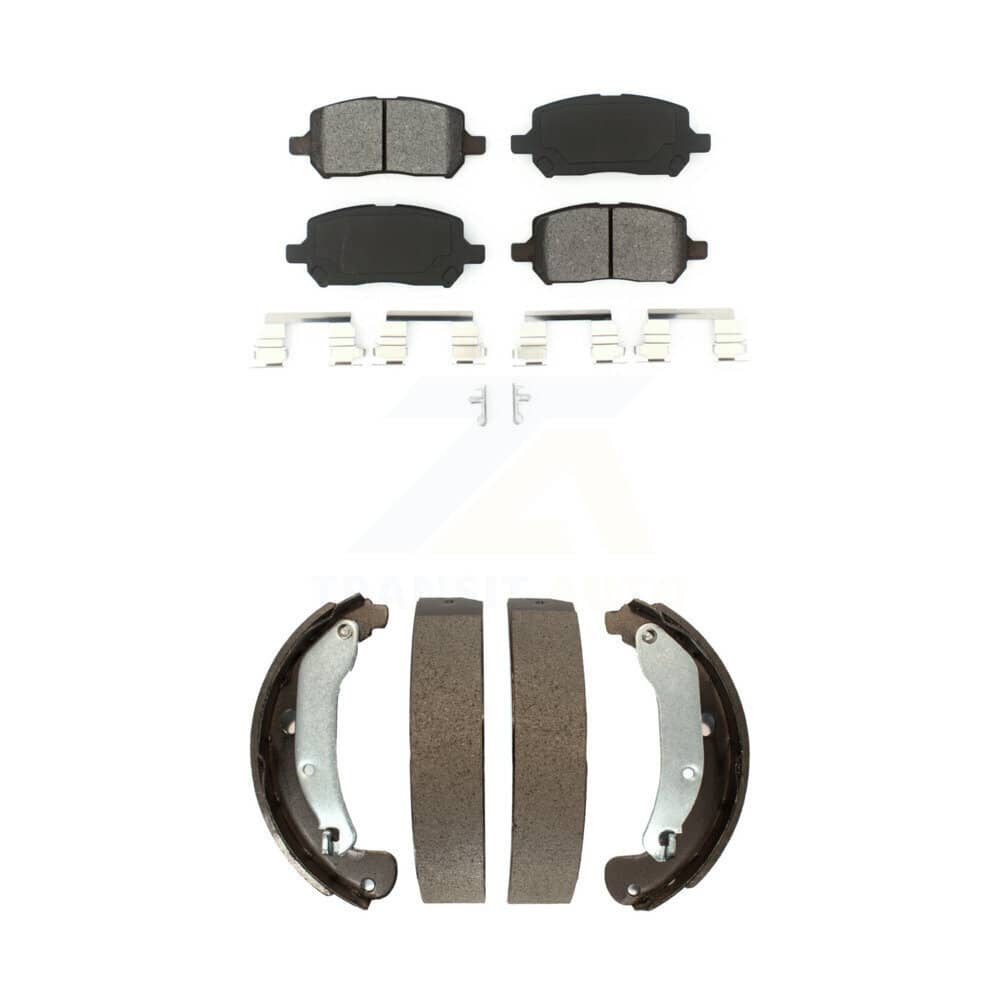 Transit Auto - KSN-100261 - Front and Rear Disc Brake Pad Kits