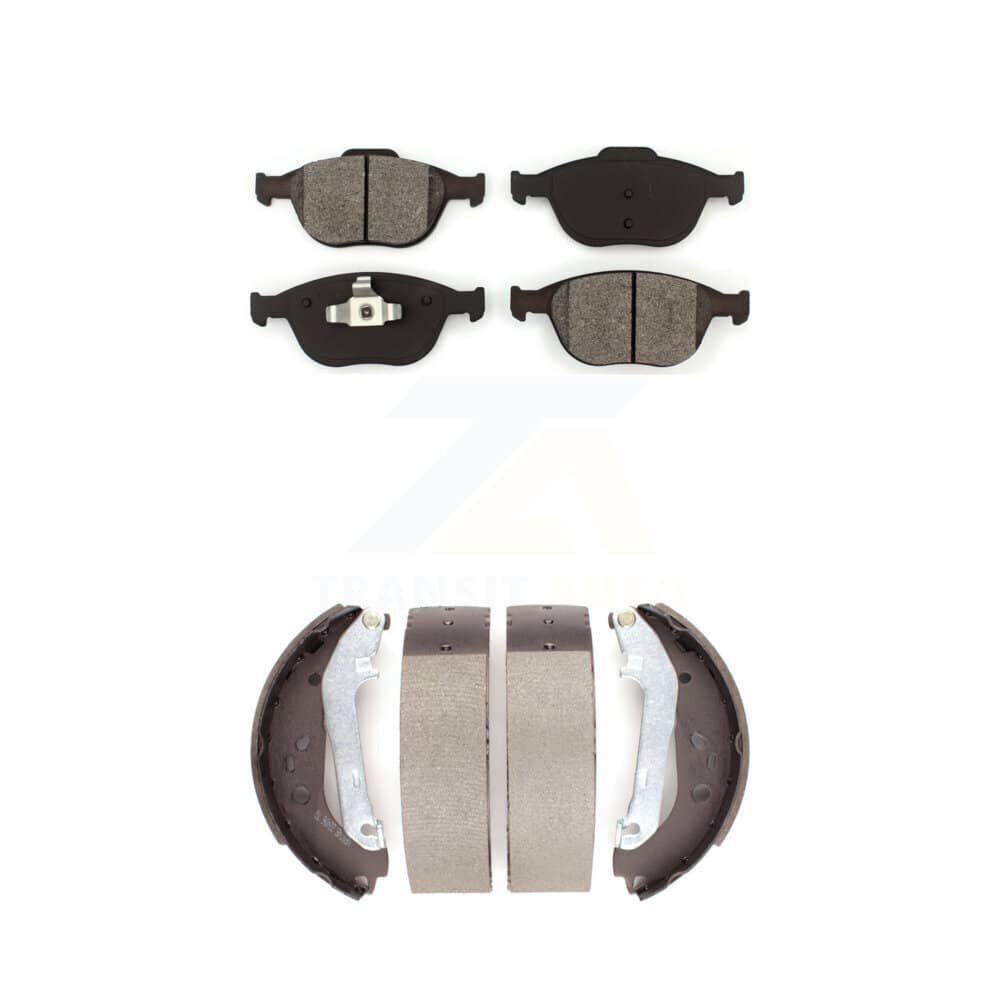 Transit Auto - KSN-100266 - Front and Rear Disc Brake Pad Kits