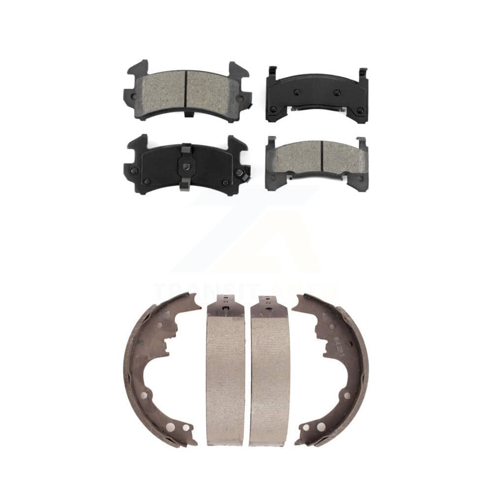 Transit Auto - KSN-100270 - Front and Rear Disc Brake Pad Kits