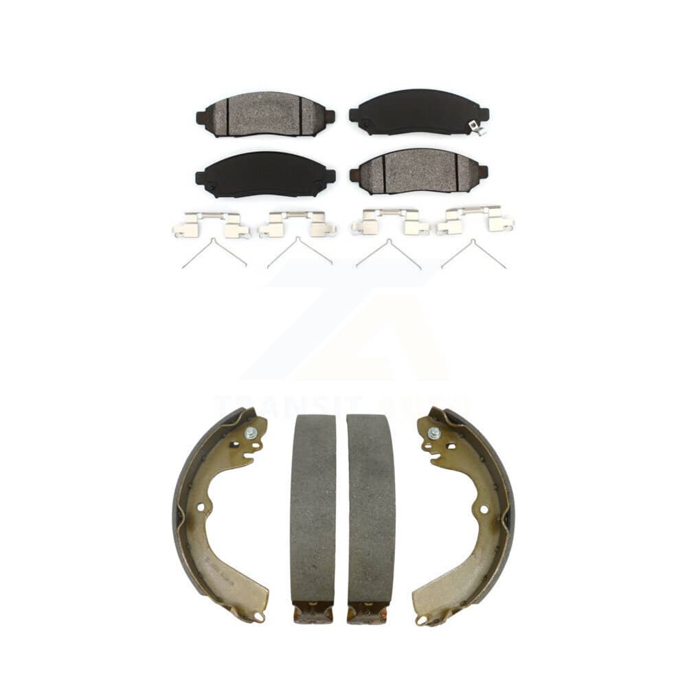 Transit Auto - KSN-100272 - Front and Rear Disc Brake Pad Kits