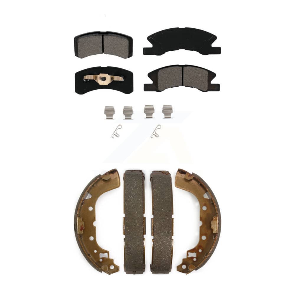 Transit Auto - KSN-100278 - Front and Rear Disc Brake Pad Kits