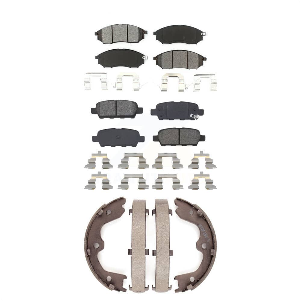 Transit Auto - KSN-100558 - Front and Rear Disc Brake Pad Kits
