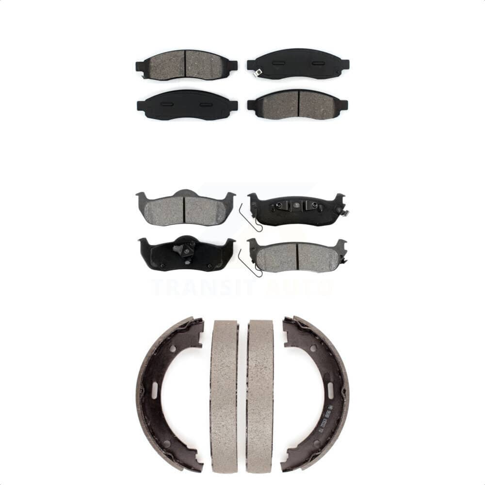 Transit Auto - KSN-100572 - Front and Rear Disc Brake Pad Kits