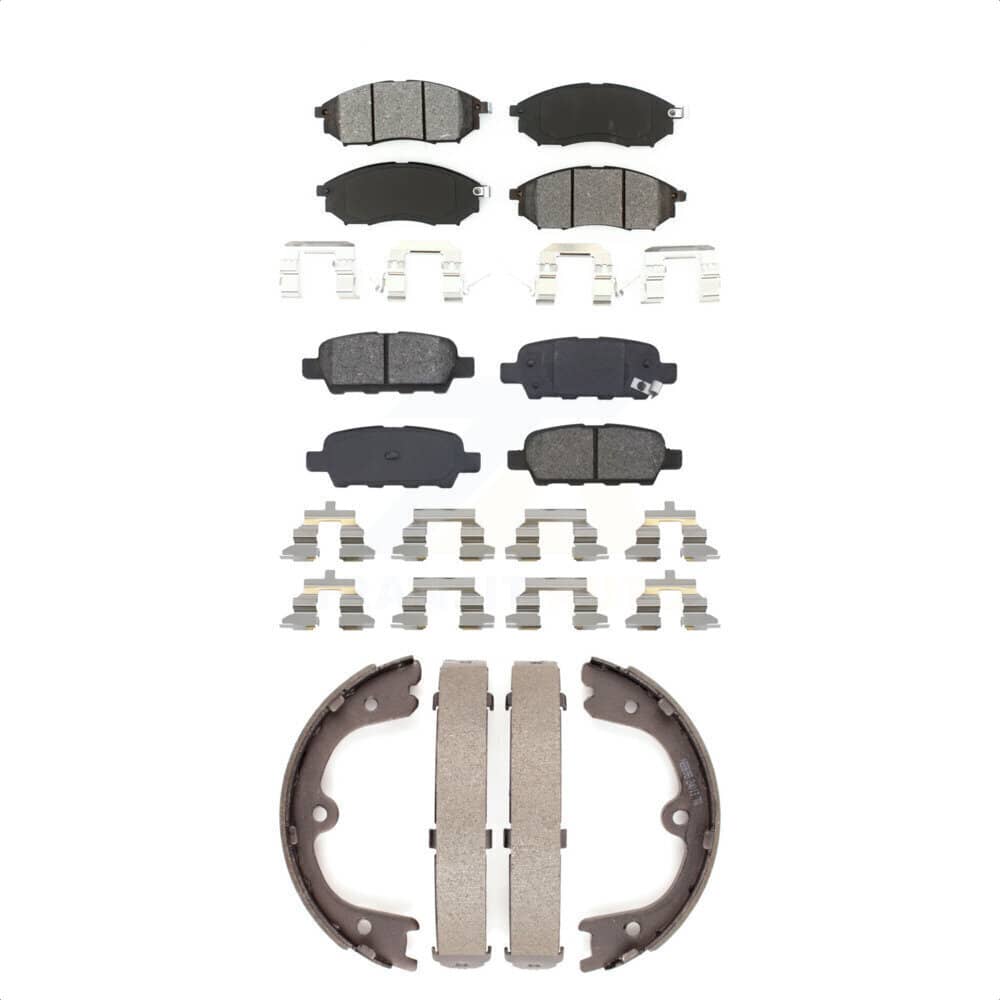 Transit Auto - KSN-100577 - Front and Rear Disc Brake Pad Kits