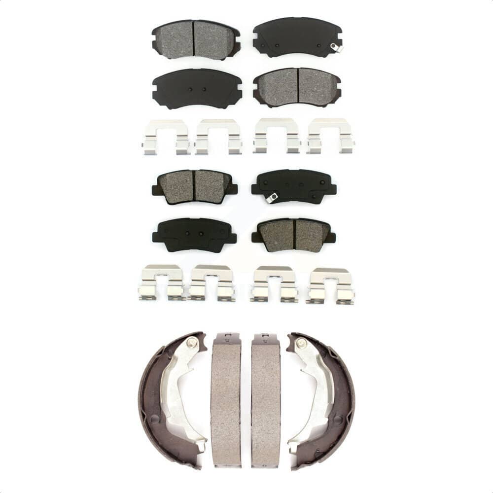 Transit Auto - KSN-100589 - Front and Rear Disc Brake Pad Kits