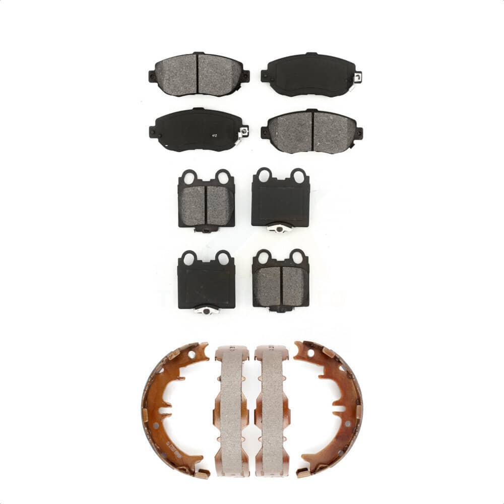 Transit Auto - KSN-100618 - Front and Rear Disc Brake Pad Kits