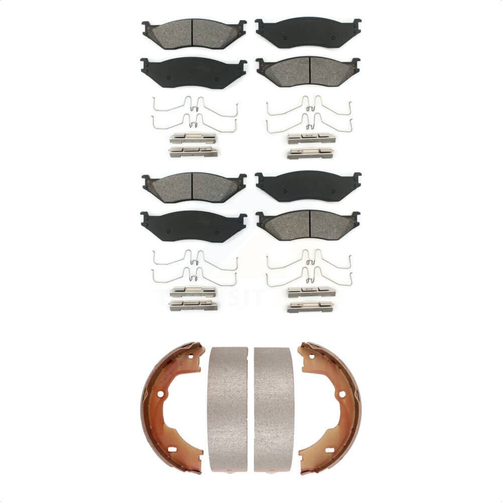 Transit Auto - KSN-100629 - Front and Rear Disc Brake Pad Kits