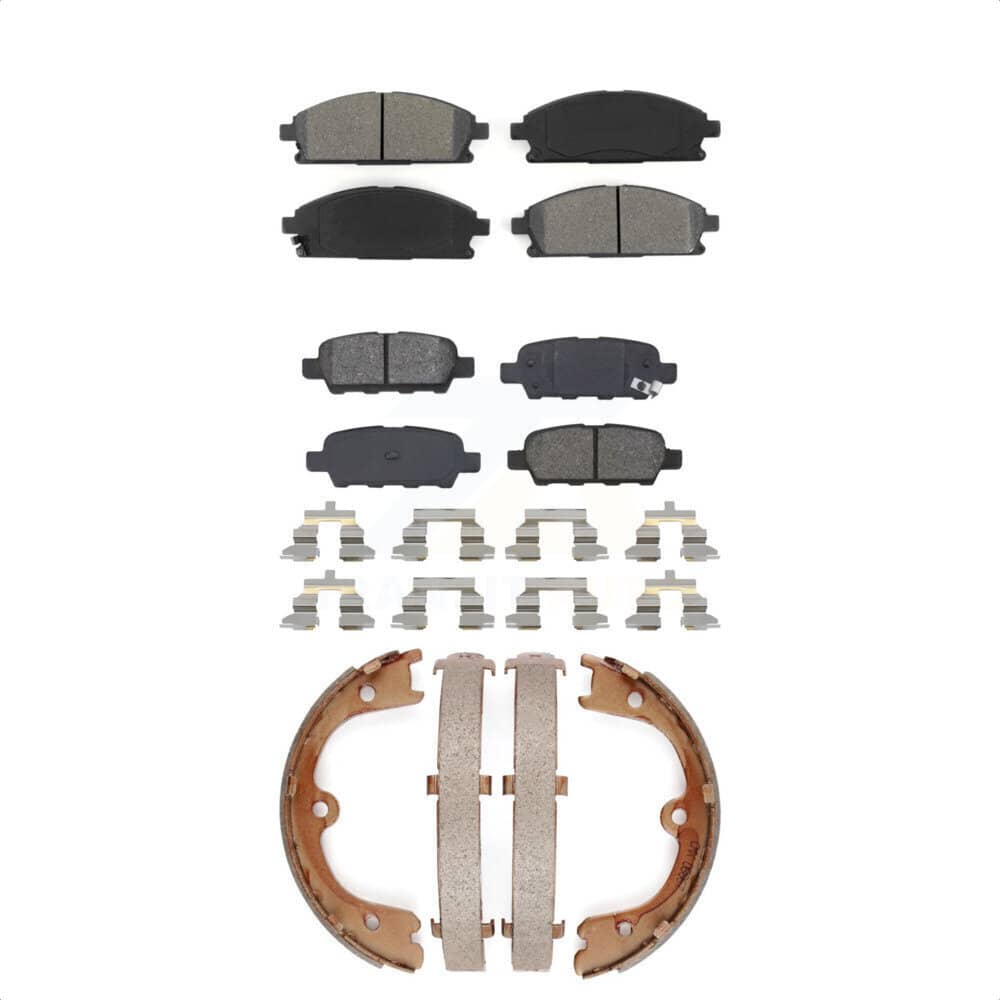 Transit Auto - KSN-100641 - Front and Rear Disc Brake Pad Kits