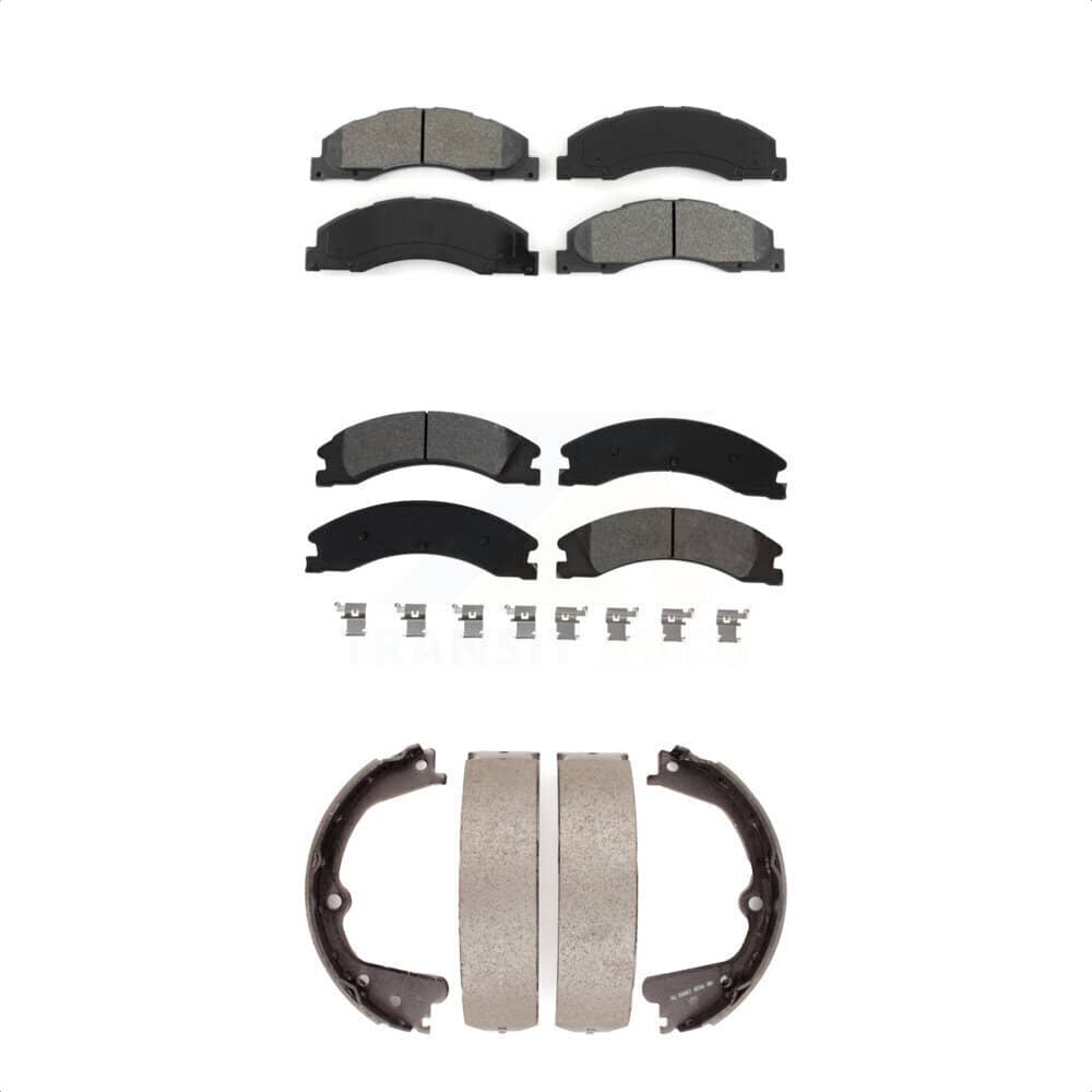 Transit Auto - KSN-100651 - Front and Rear Disc Brake Pad Kits