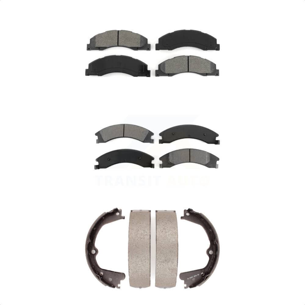 Transit Auto - KSN-100652 - Front and Rear Disc Brake Pad Kits