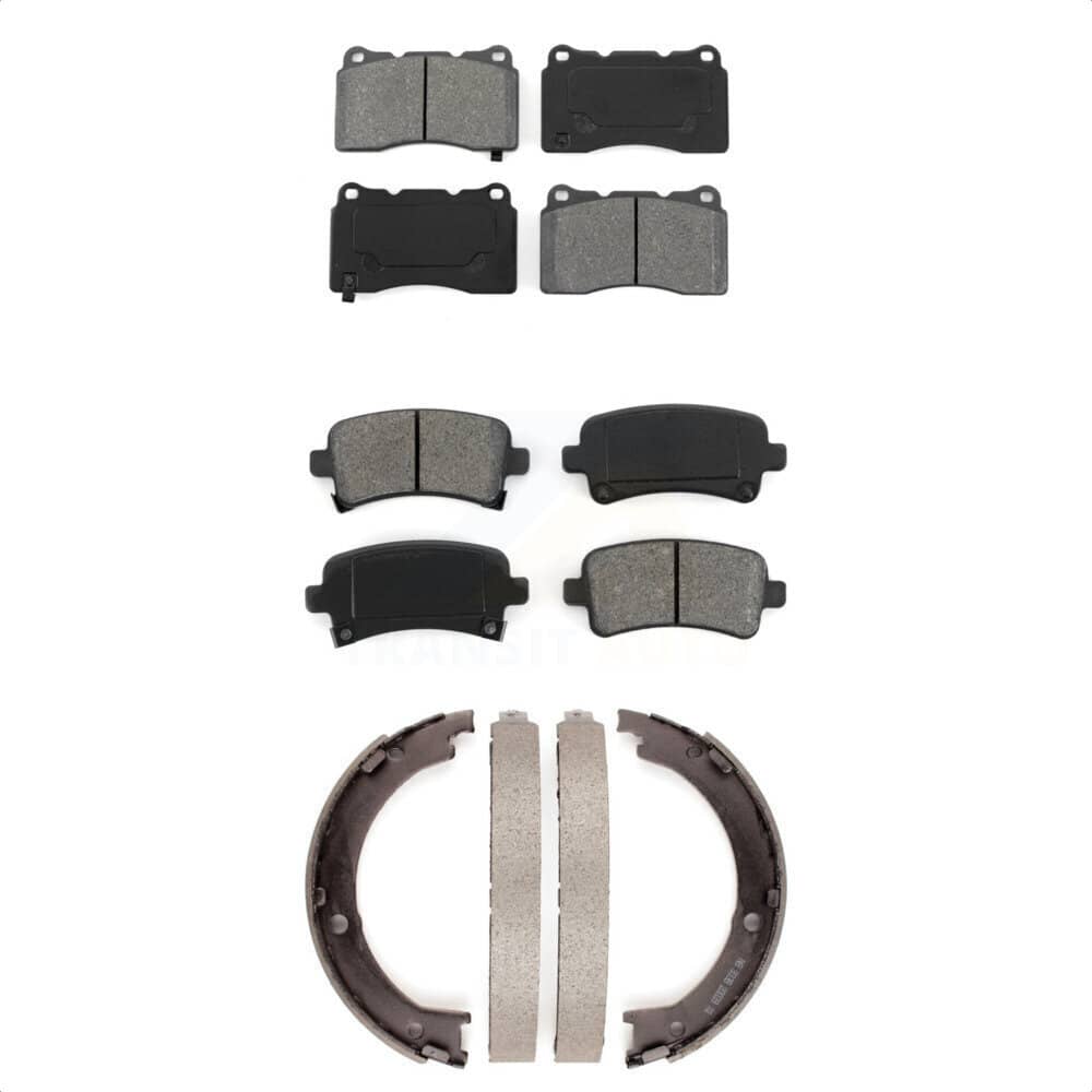 Transit Auto - KSN-100655 - Front and Rear Disc Brake Pad Kits