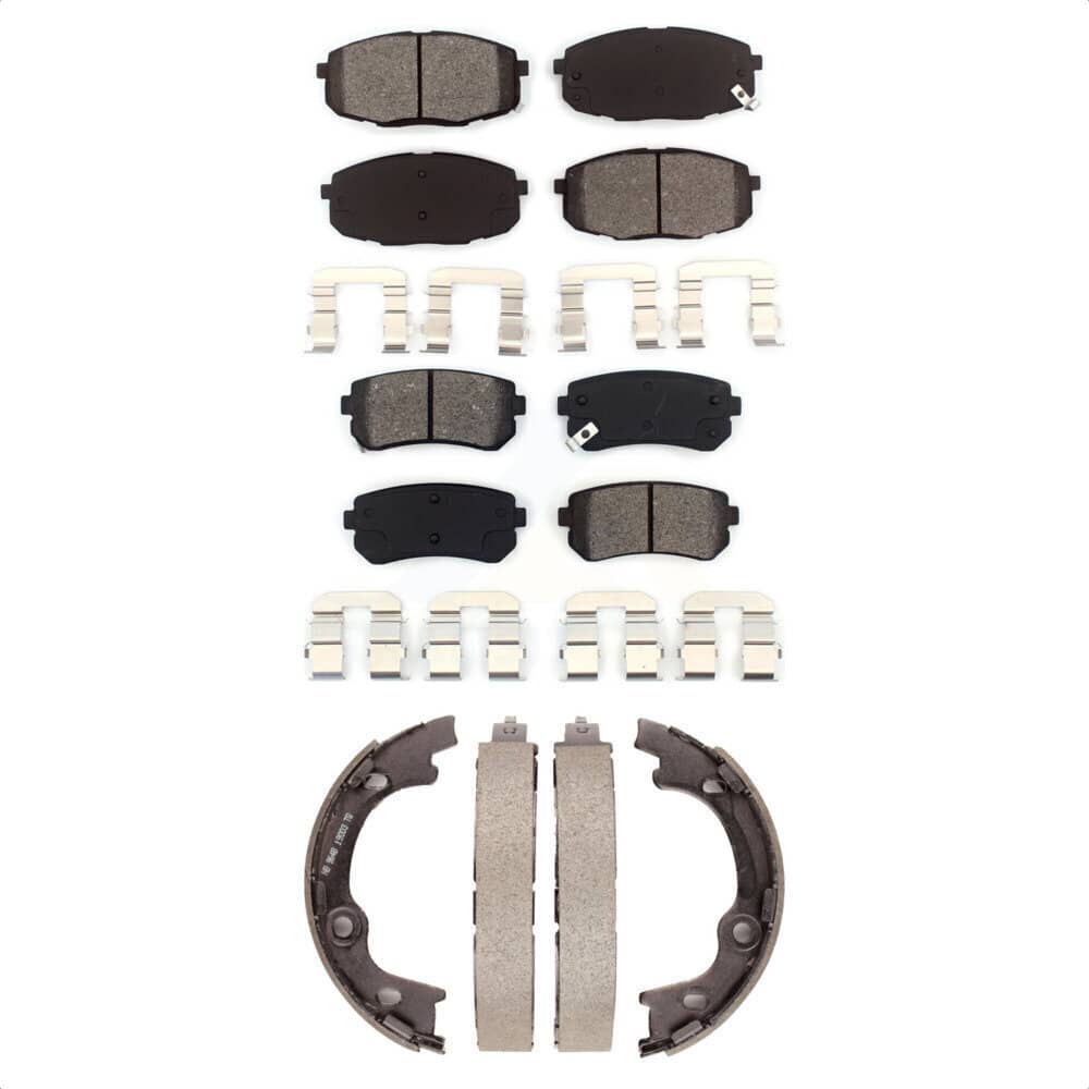 Transit Auto - KSN-100657 - Front and Rear Disc Brake Pad Kits