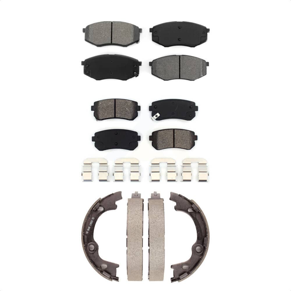 Transit Auto - KSN-100661 - Front and Rear Disc Brake Pad Kits
