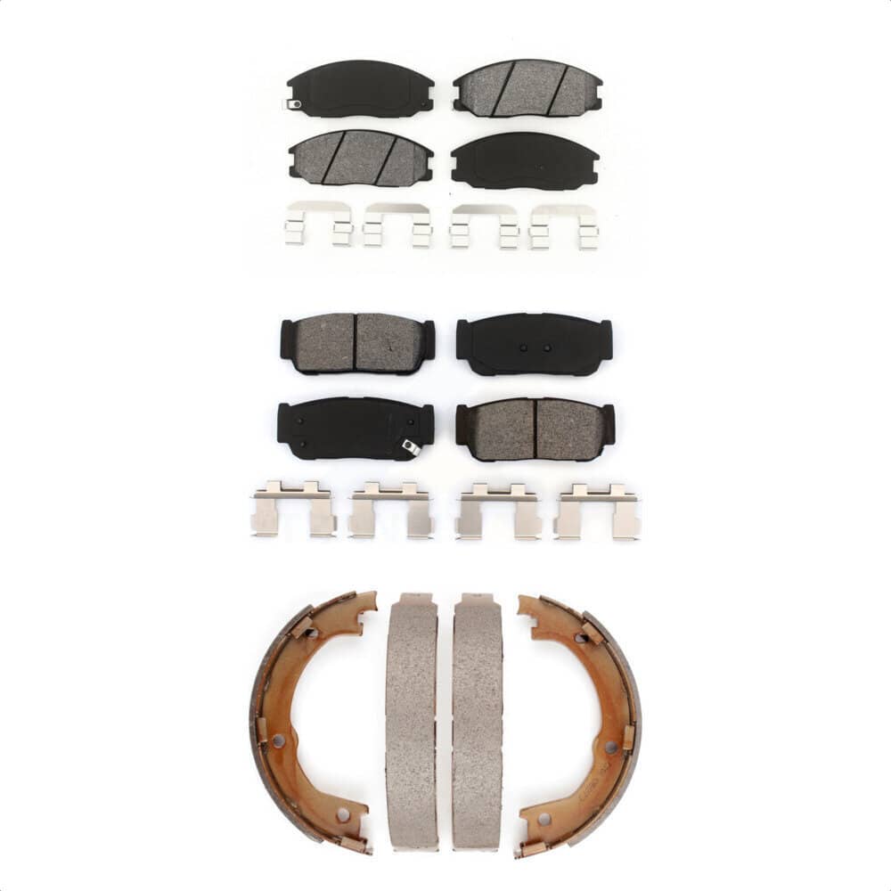 Transit Auto - KSN-100663 - Front and Rear Disc Brake Pad Kits