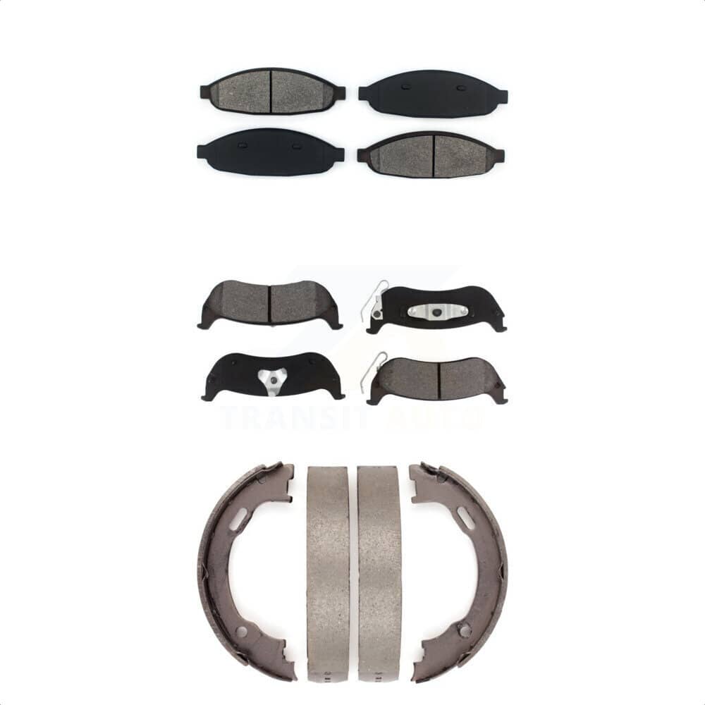 Transit Auto - KSN-100674 - Front and Rear Disc Brake Pad Kits